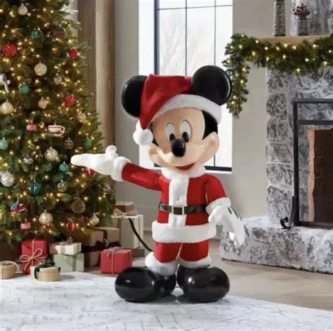 Hover Image to Zoom. . 4 ft animated holiday mickey